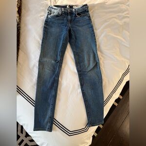 Rag and Bone skinny jeans, 25, Valley Line wash.